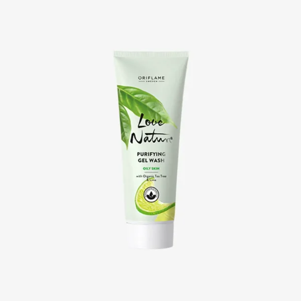 Purifying Gel Wash with Organic Tea Tree & Lime